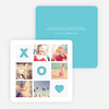 Tic Tac Toe Valentine’s Day Cards - Blue