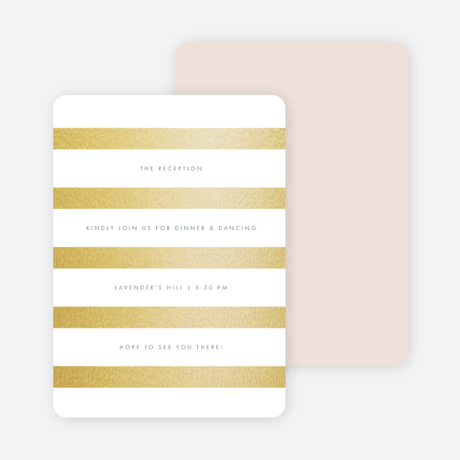 Wedding Bands Wedding Reception Cards Paper Culture