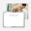 Wedding Frame of Mind Wedding Thank You Cards - Blue