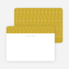 Converging Paths Wedding Thank You Cards - Yellow