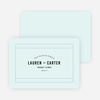 It’s a Date Wedding Thank You Cards - Blue