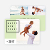 Be Modern New Year Cards - Green
