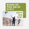 Big Wishes New Year Cards - Green