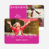 Ornaments Galore New Year Cards - Pink