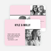 Great Joy Christmas Card - Pink