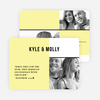 Great Joy Christmas Card - Yellow