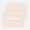 Look to Your Laurels Wedding Thank You Cards - Beige