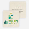 Be Merry Fabric - Green