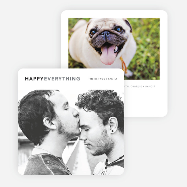 Pure Joy Holiday Cards - Black