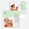 Simple Lines Christmas Cards - Green