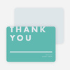 Today’s Modernist Wedding Thank You Cards - Green