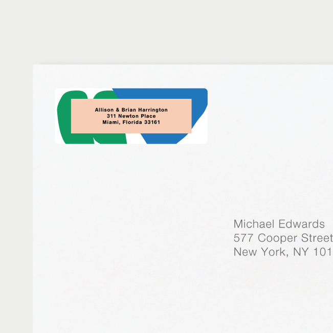 paper cuts wedding return address labels paper culture