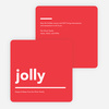 Jolly Lines - Red