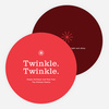 Snowflake Twinkle - Red