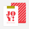 Candy Cane Joy - Red
