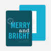 Merry & Bright Seal - Blue