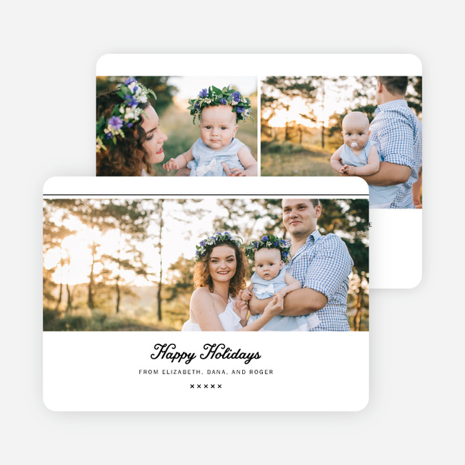Script Holiday Cards | Paper Culture