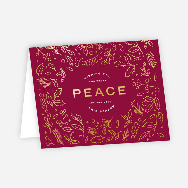 Foil Peace Accents