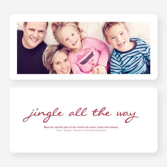 Jingle Bells, Jingle All the Way - Red