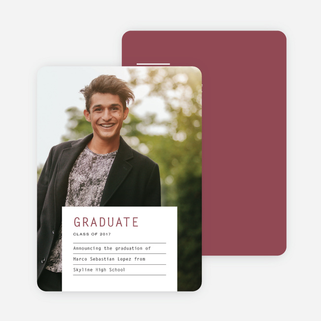 high school graduation invitations