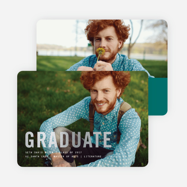 graduation announcements photo