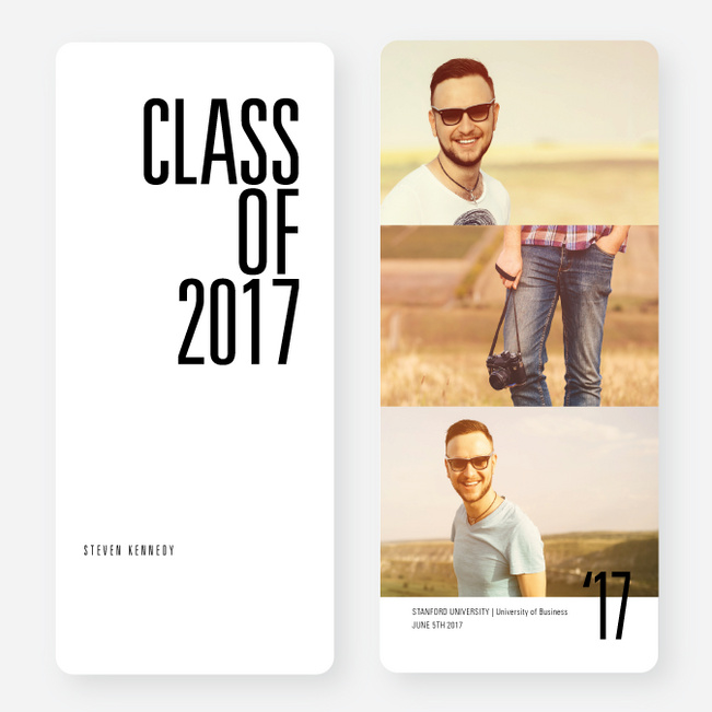 This is your Year Graduation Cards - Black