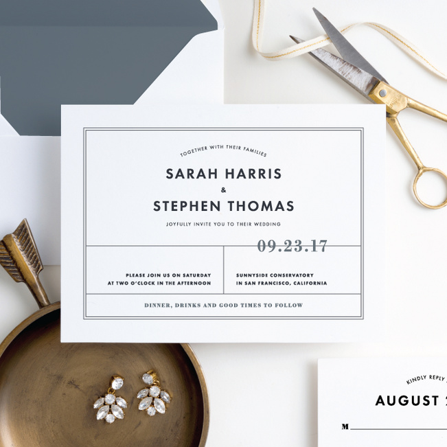 Modern and Classic Wedding Invitations | Paper Culture