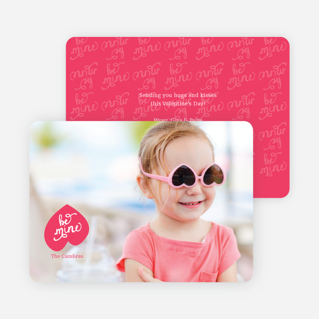 Be Mine Script Valentine’s Day Cards | Paper Culture