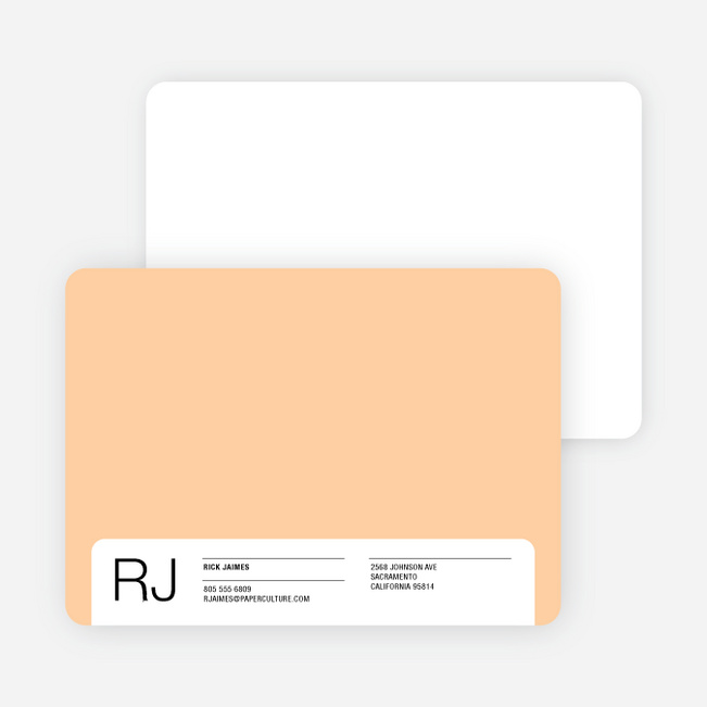 Stationery for the Man Who Has Everything - Peachy Clean