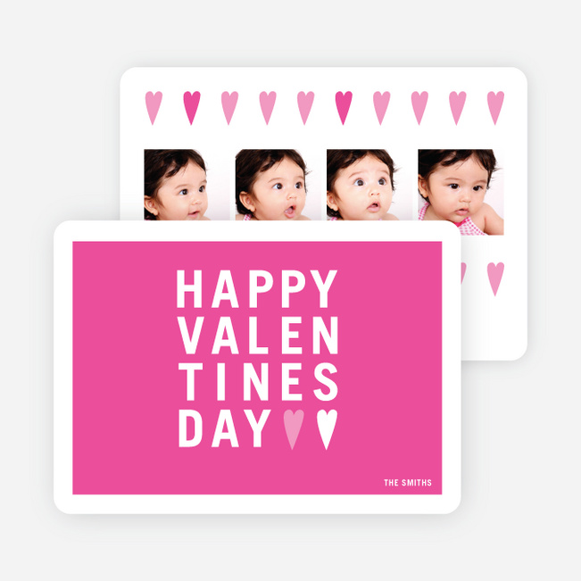 Happy Valentine’s Day Photo Card - Rhubarb Pie