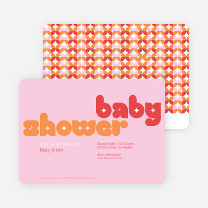 Superstar Baby Shower - Pink