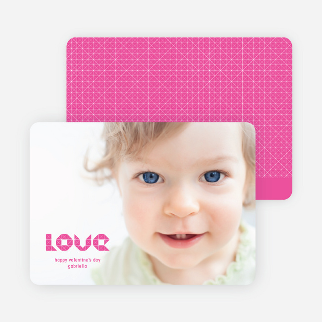 Simply Photos LOVE: Valentines Day Card - Fuchsia