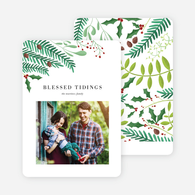 Branch Out Holiday Cards - Black