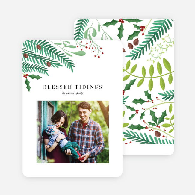 Branch Out Holiday Cards - Black