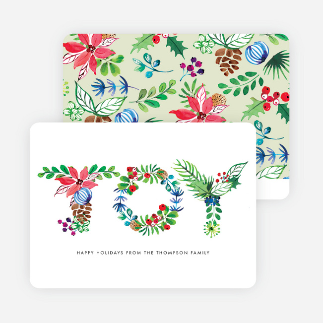 Floral Galore Holiday Cards - Multi