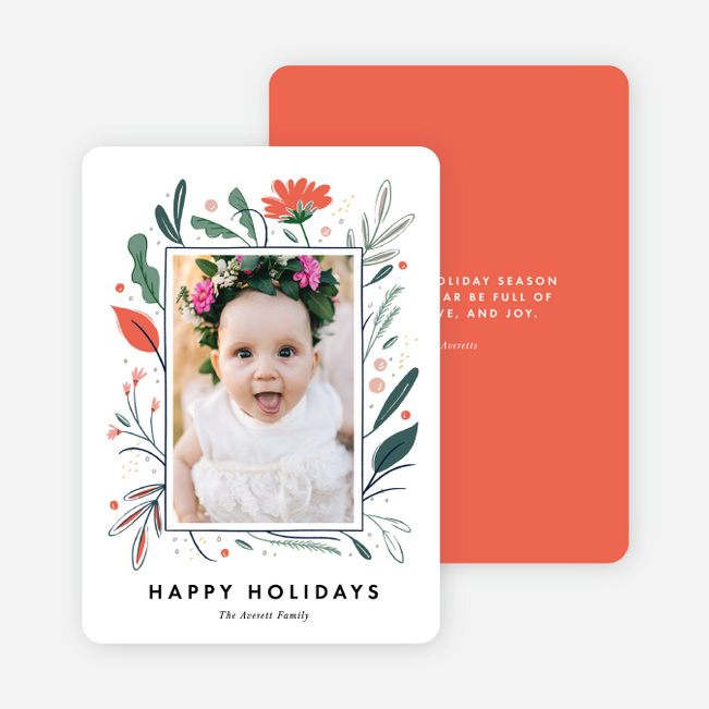 Floral and More Holiday Cards - Multi