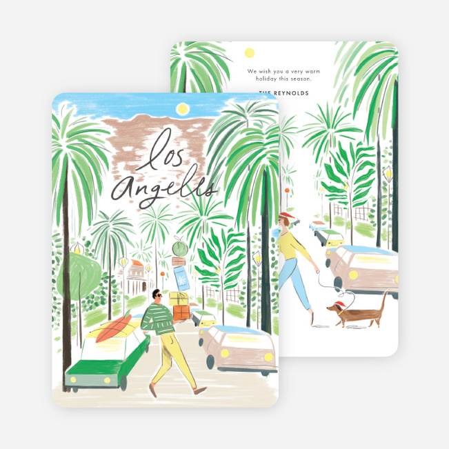 Hello LA Holiday Cards - Multi