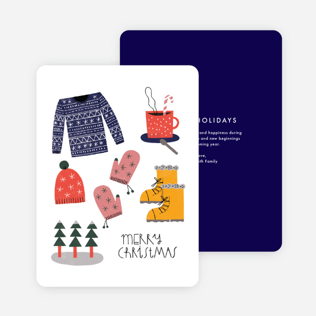 Festive Everything Holiday Cards - Multi