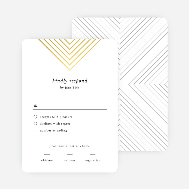 Wedding Response Cards Paper Culture