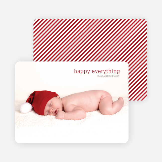 Bare Essentials Holiday Cards - Sangria