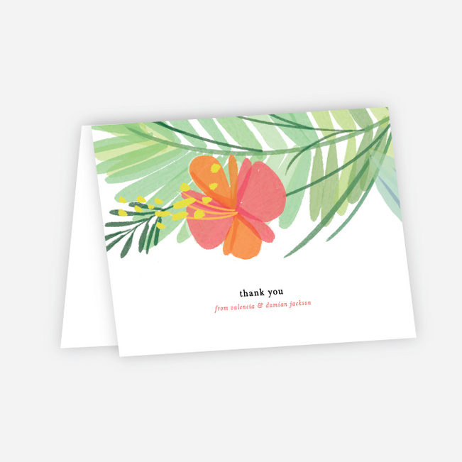 Field of Dreams Wedding Thank You Cards - Multi