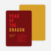 Year of the Dragon – Storyline - Red
