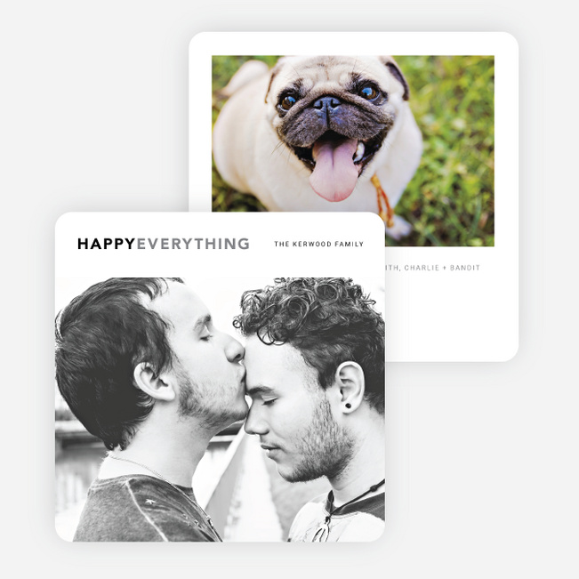 Pure Joy Holiday Cards - Black