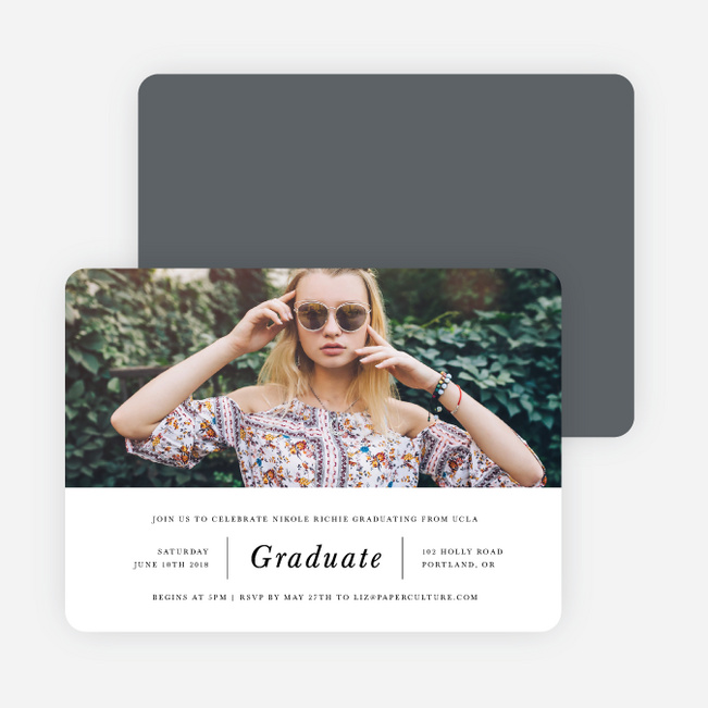 graduation invitation layouts