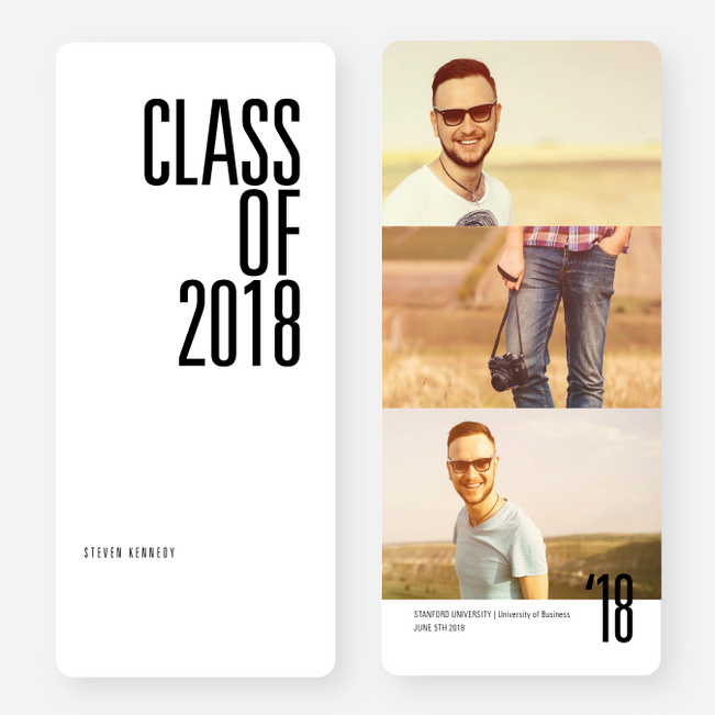 This is your Year Graduation Cards - Black