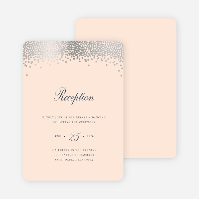 wedding reception cards paper culture wedding reception card