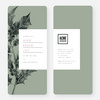 Holly Book Cover - Green