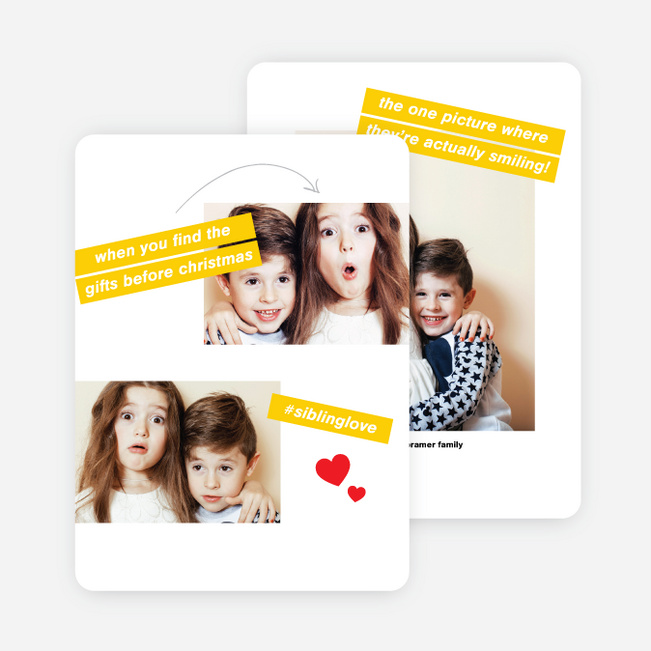 Social Moments Christmas Cards - Multi