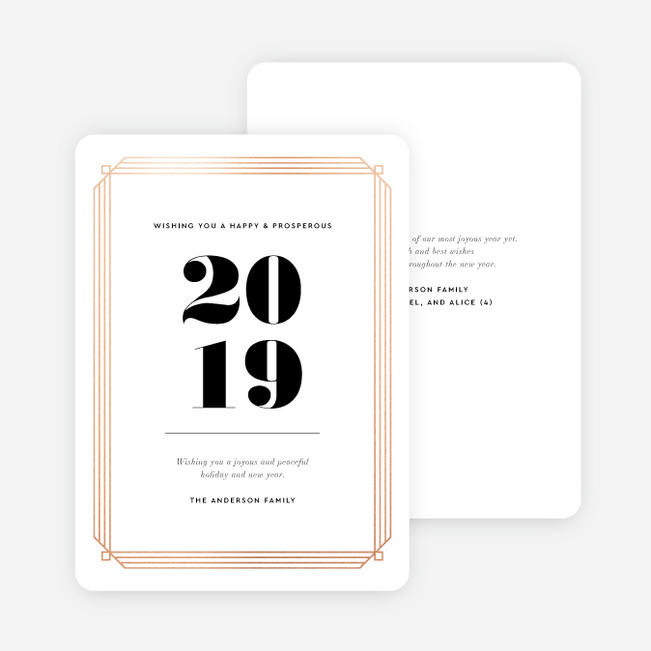new year cards and new year invitations paper culture photo card invitations