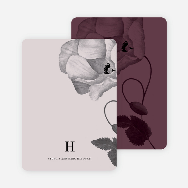 Vintage Wallpaper Wedding Thank You Cards | Paper Culture